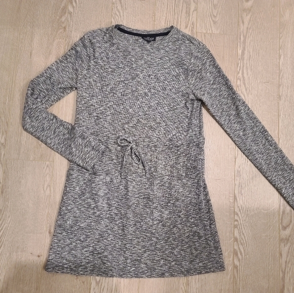 Topshop Grey Sweatshirt Dress - Picture 1 of 2